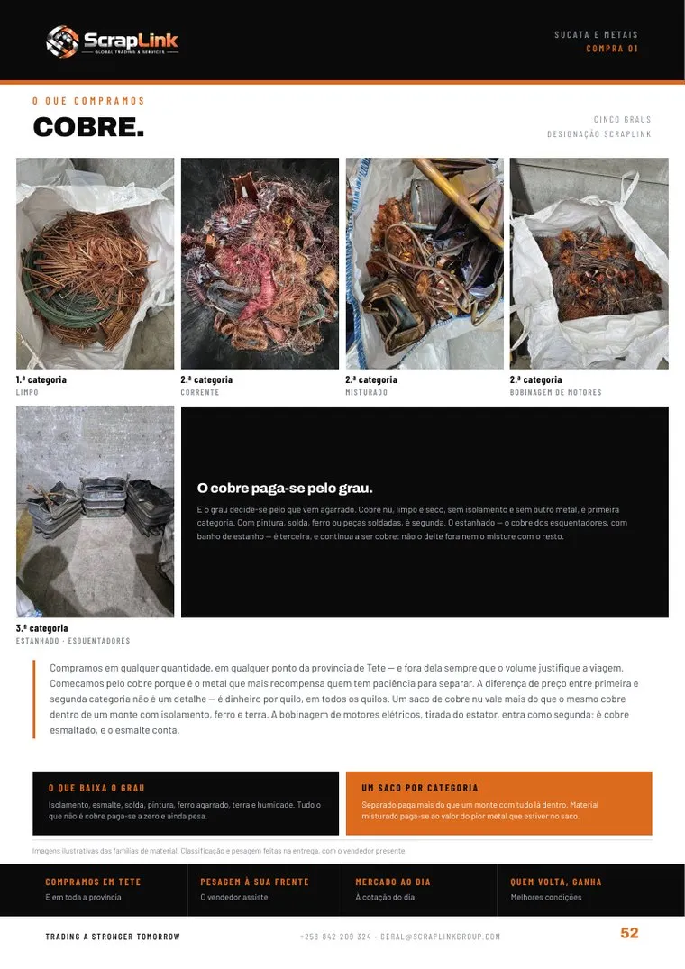 Graus de cobre · página 52